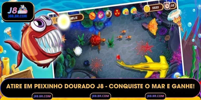 Atire em Peixinho Dourado J8 - Conquiste o Mar e Ganhe!